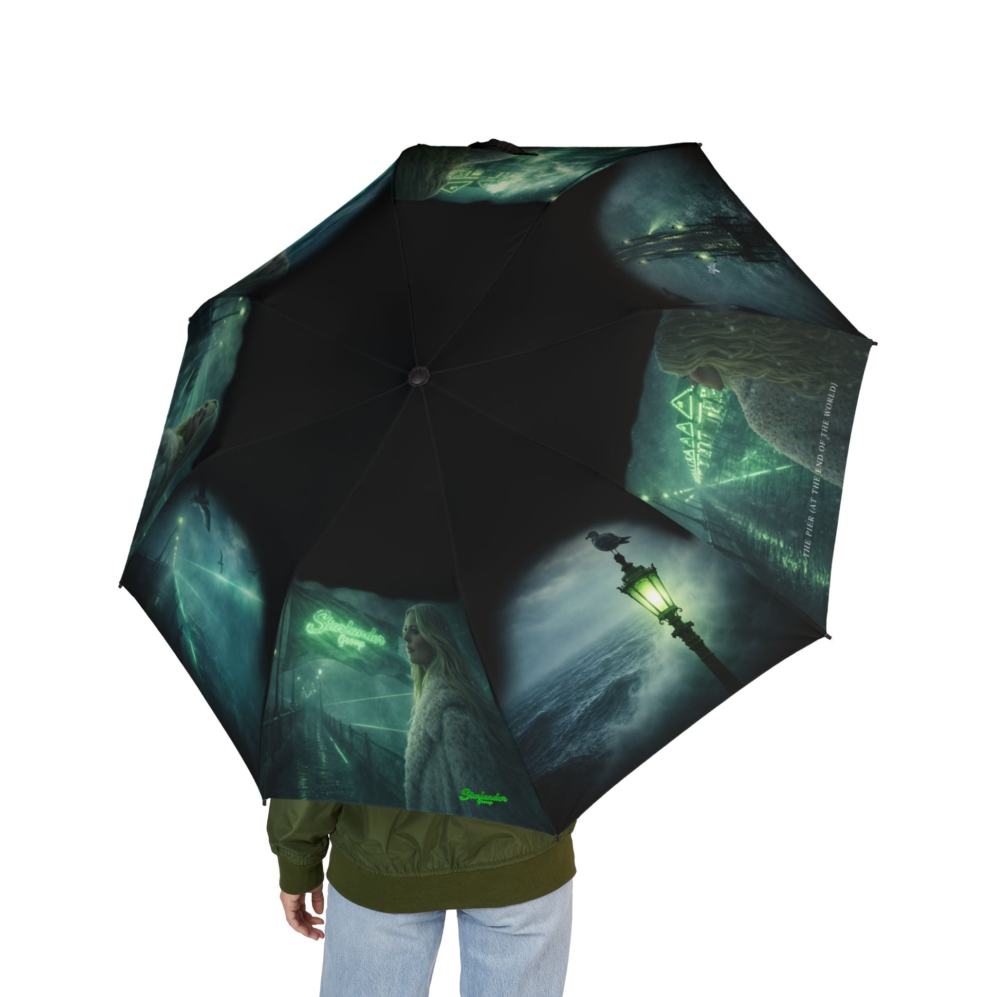The Pier (At The End of The World) Storm Umbrella – Starlander Group