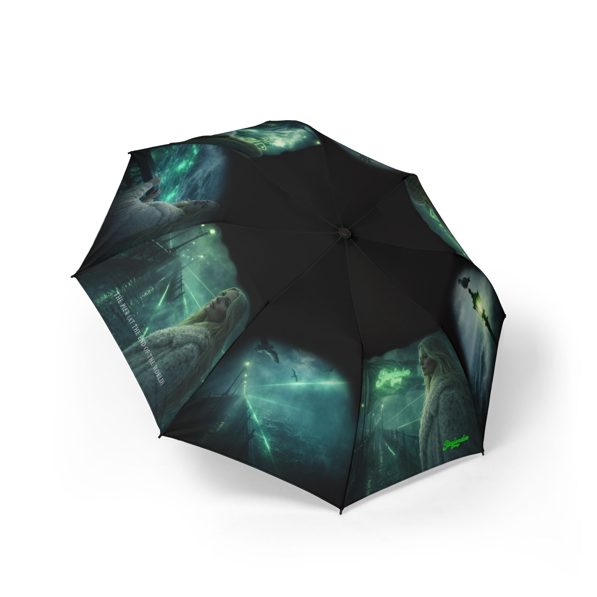 The Pier (At The End of The World) Storm Umbrella – Starlander Group