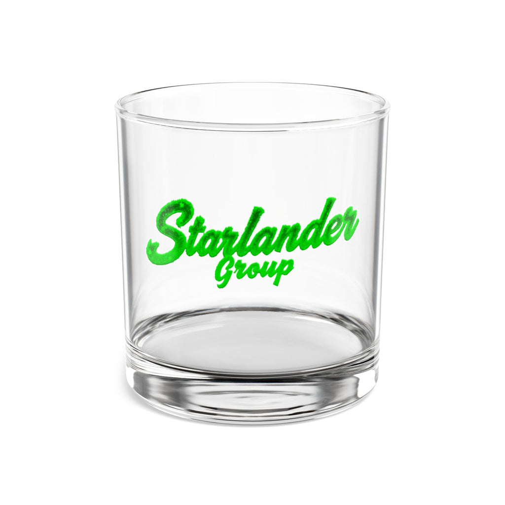 The Pier (At The End of The World) Green Logo Rocks Glass – Starlander Group
