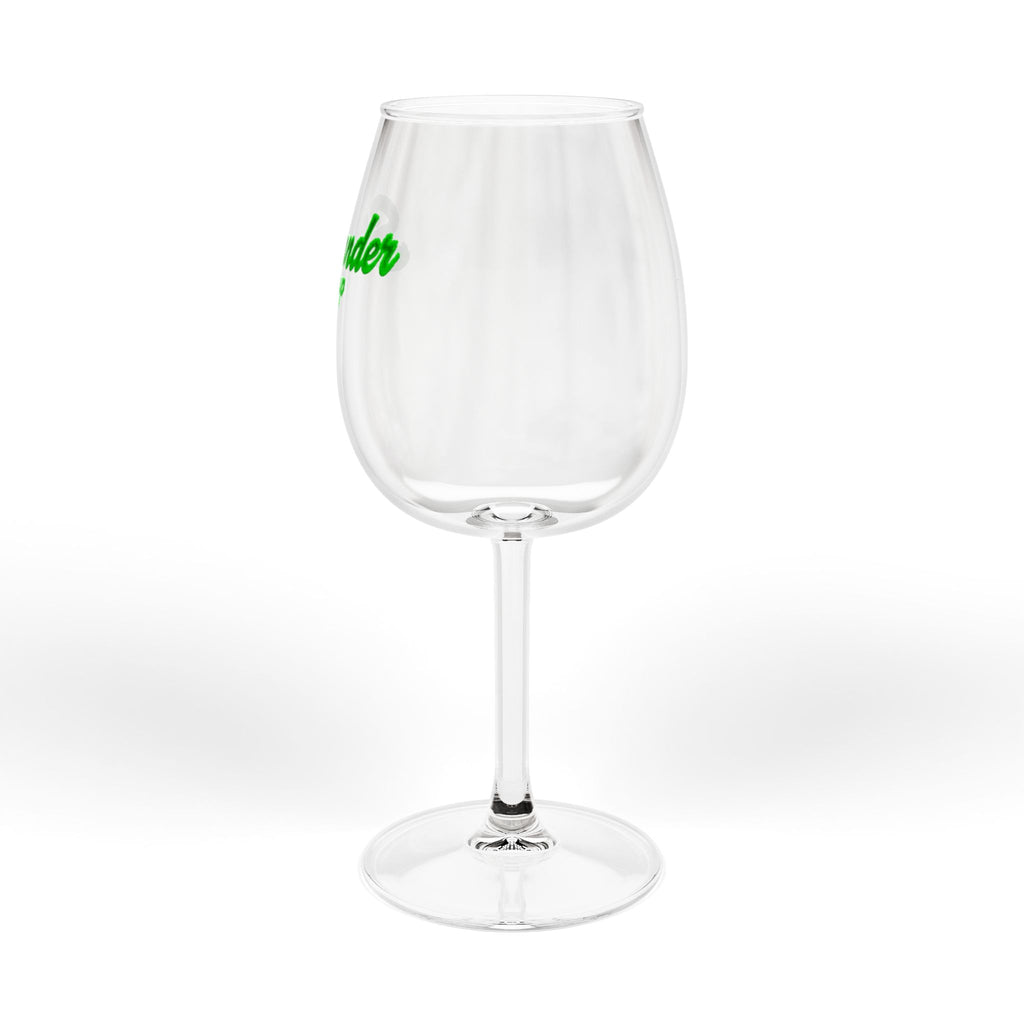 The Pier (At The End of The World) Wine Glass – Starlander Group Green Logo