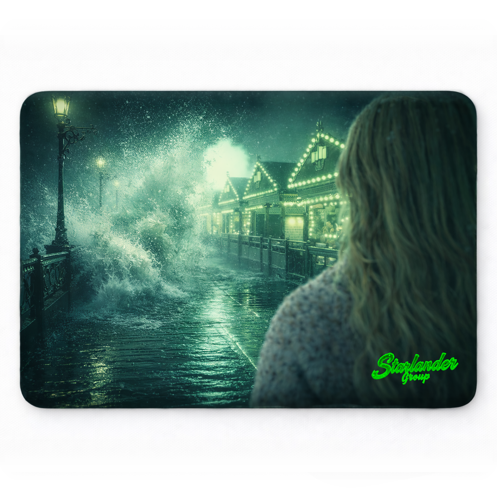 The Pier (At The End of The World) Placemat I – The Wave | Starlander Group Tableware