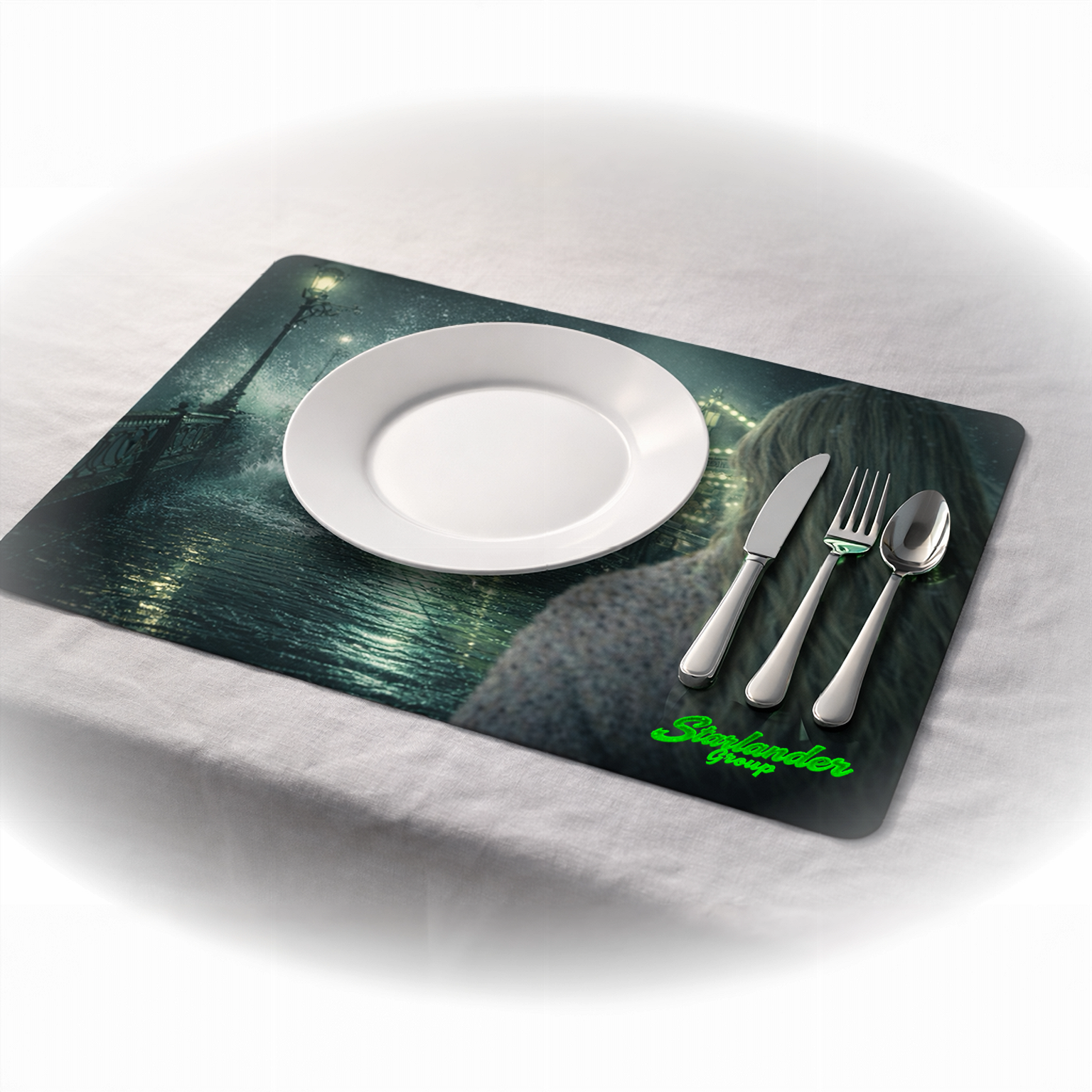 The Pier (At The End of The World) Placemat I – The Wave | Starlander Group Tableware