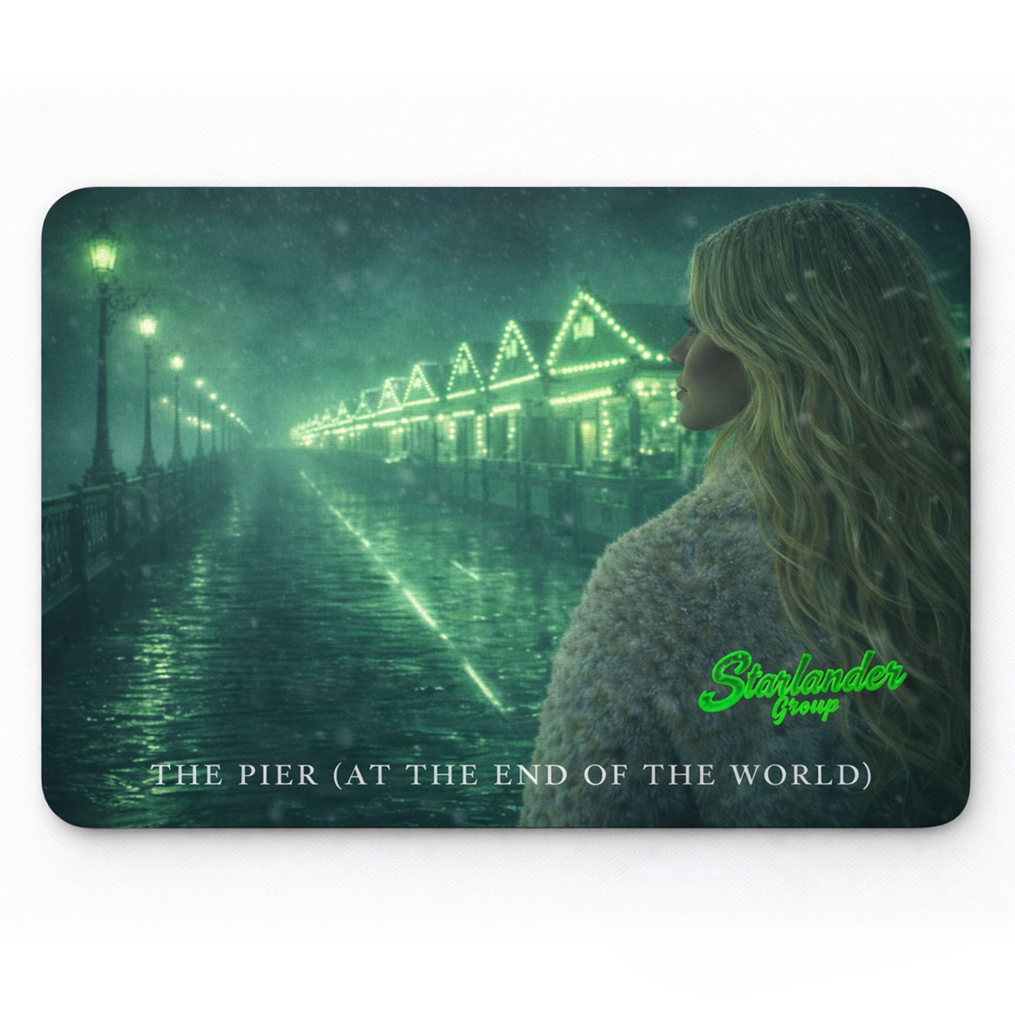 The Pier (At The End of The World) Placemat III – The Lights | Starlander Group Tableware