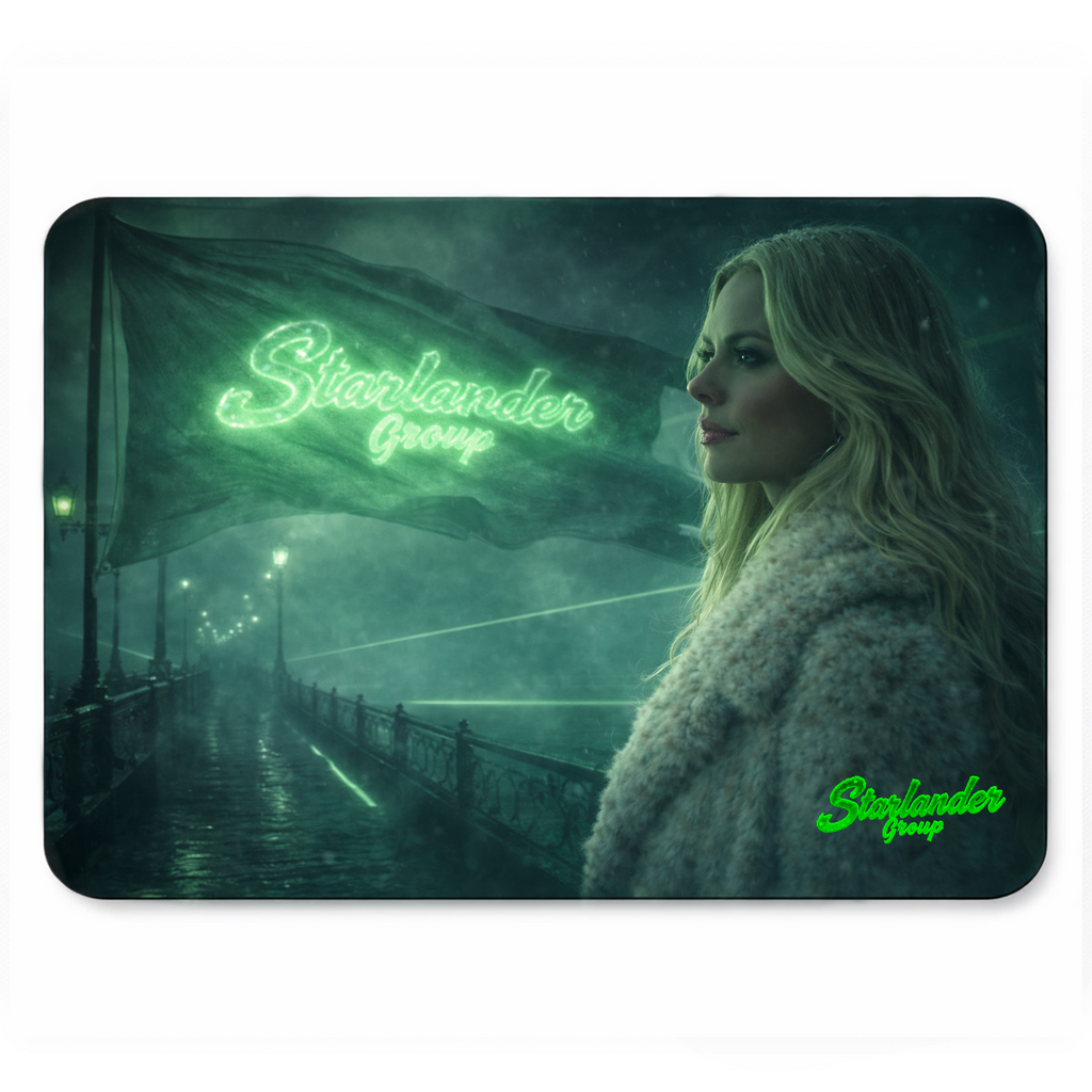 The Pier (At The End of The World) Placemat IV – The Flag | Starlander Group Tableware