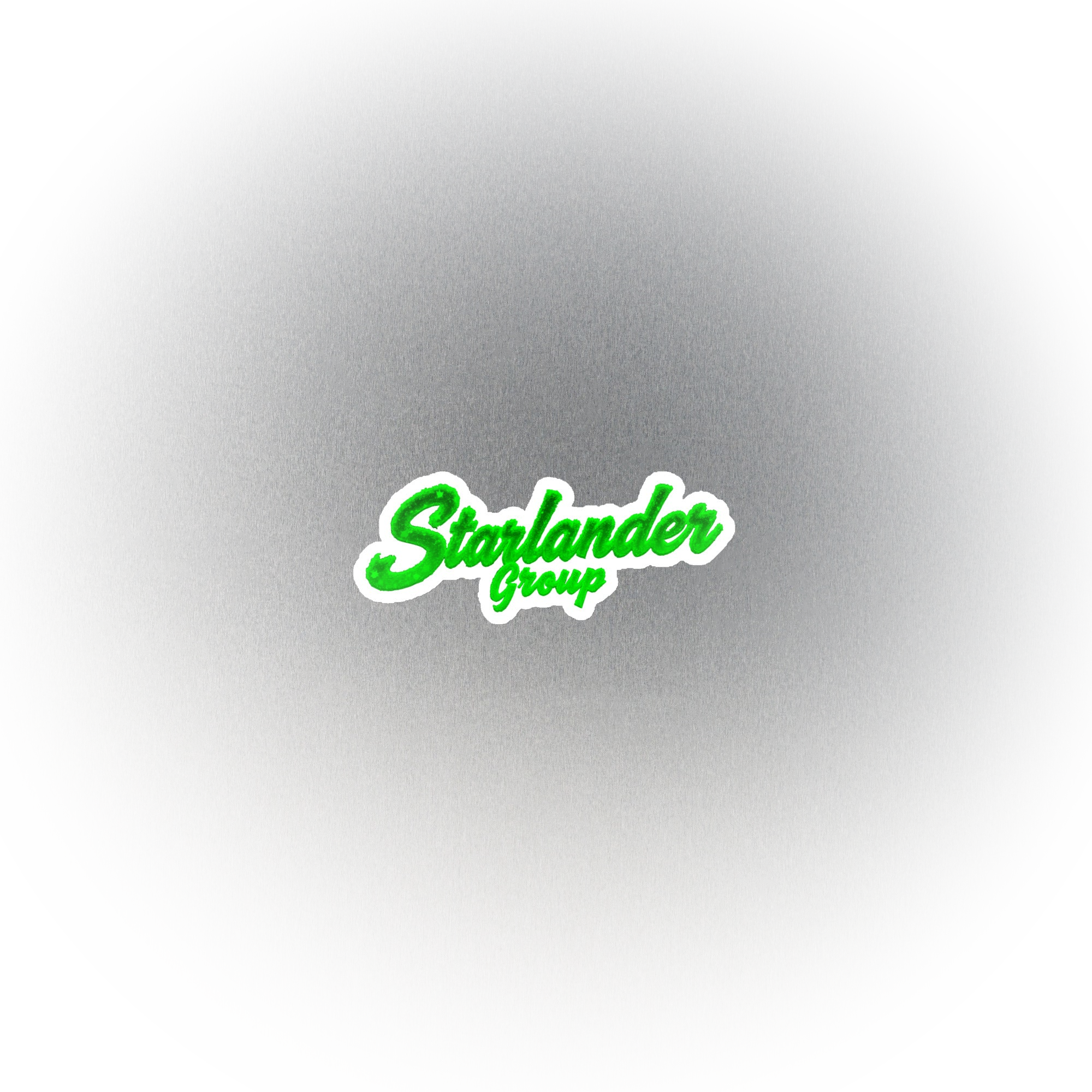 The Pier (At The End of The World) Green Magnet - Starlander Group Logo
